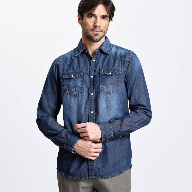 CHEMISE JEAN WESTERN MCS