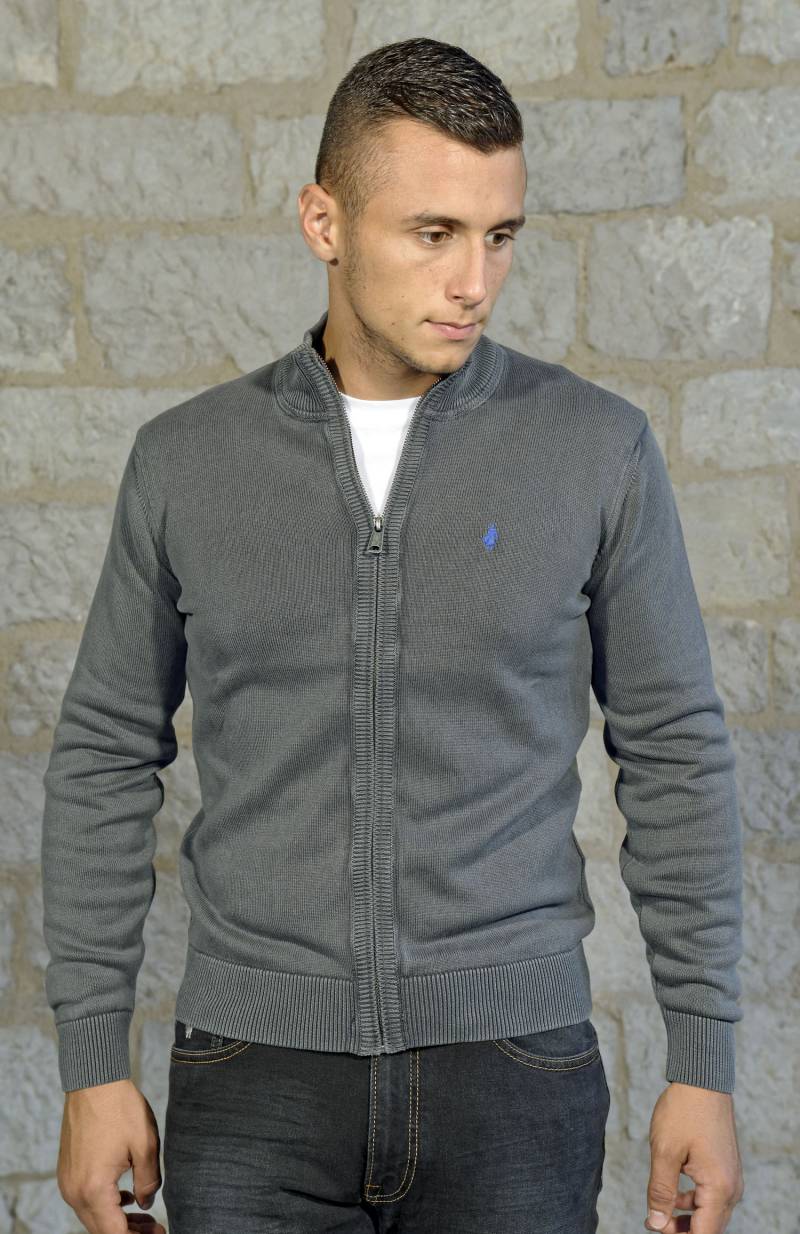 GILET COTON MCS GRIS