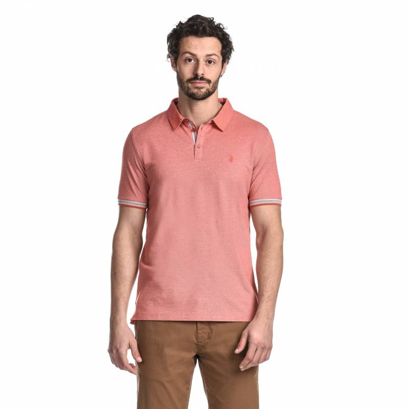 Polo col imprimé orange MCS