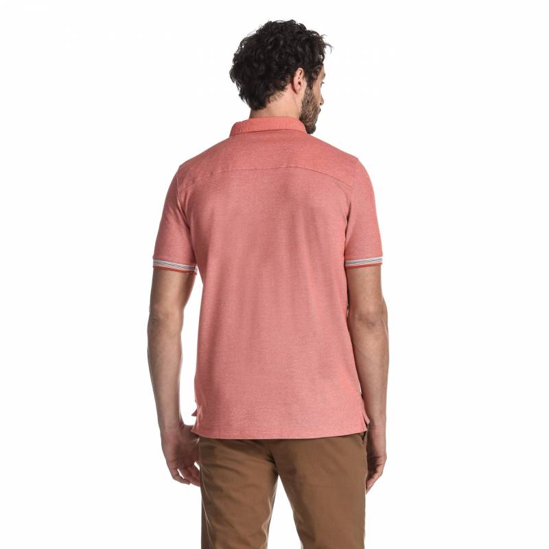 Polo col imprimé orange MCS