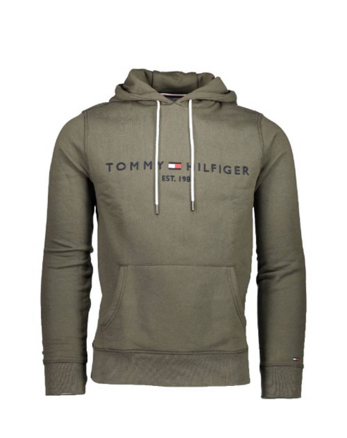 SWEAT A CAPUCHE EN COTON  KAKI TOMMY HILFIGER - MW0MW07609 KAKI