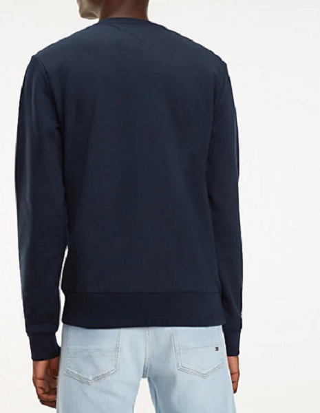 SWEAT SHIRT AVEC LOGO DRAPEAU TOMMY HILFIGER - MW0MW09713BLF