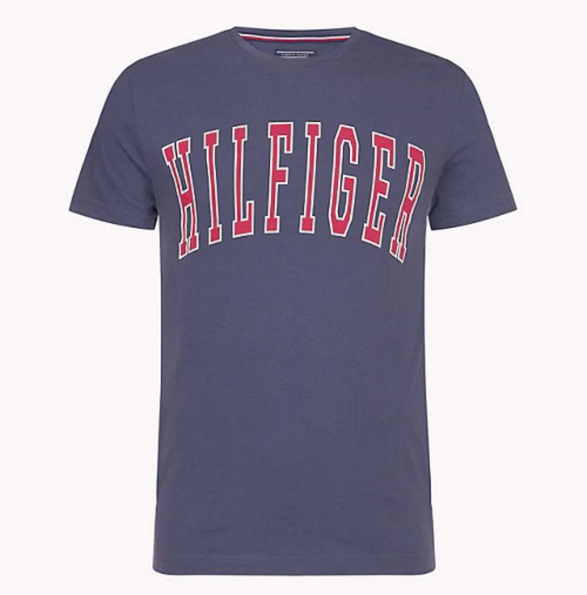 TEE SHIRT COLLEGE BLEU TOMMY HILFIGER